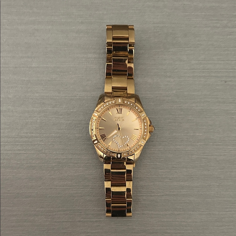 Invicta Angel Gold-Tone Watch